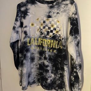 Cali vibes tee shirt Long sleeve